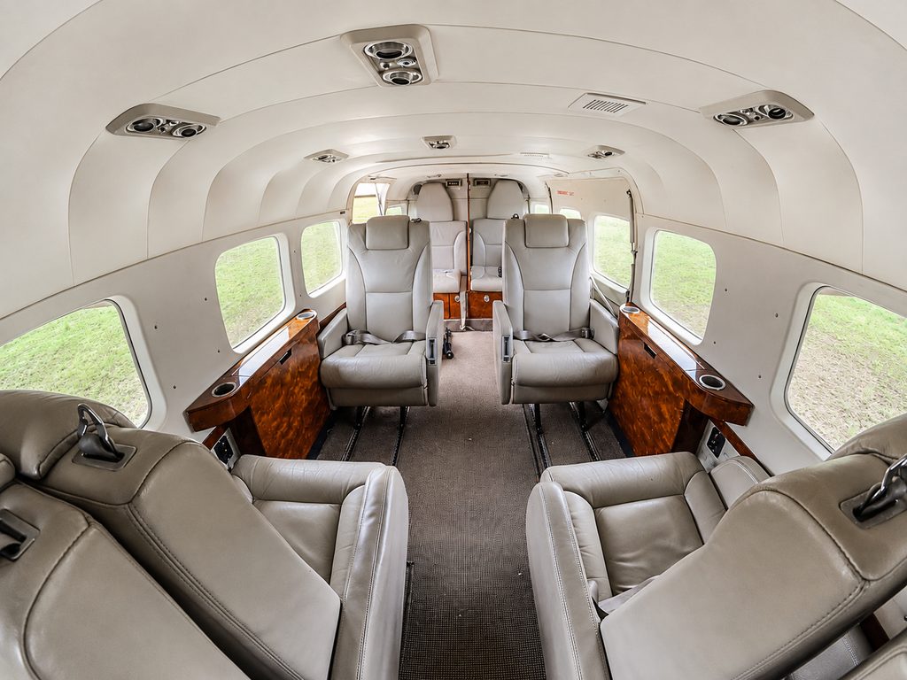 Club cabin of a Grand Caravan